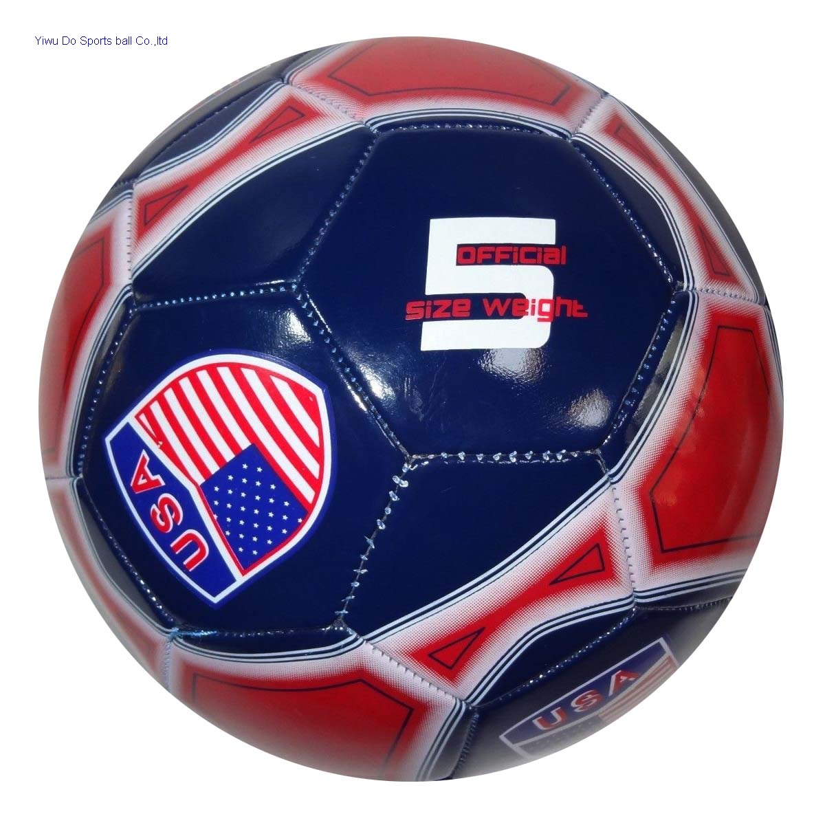USA Flag Football Soccer Ball All Weather Sporting Goods responsable américain taille 5 lots 