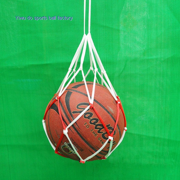 Nylon Net Bag Ball Carry Mesh Volleyball Basketball Football Soccer Useful w/.H2 