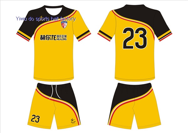 2017 latest design hot teams soccer jersey