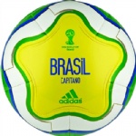 New Color WORLD CUP 2014 Edition BRAZUCA GREEN SIZE 5 FOOTBALL