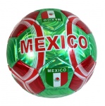 Mexico Flag Football Soccer Ball All Weather Sporting Goods U.S Official Size 5