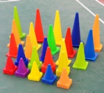 training Equipment Plastic Soccer and Football Training Marker Cones