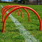 Football Soccer Training Hurdles simple goal